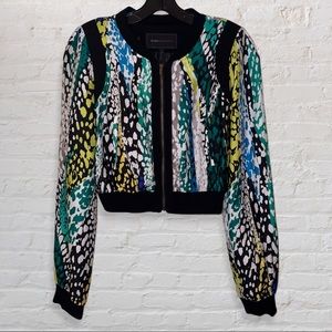 BCBGMaxAzria Nova Printed Novelty Jacket
